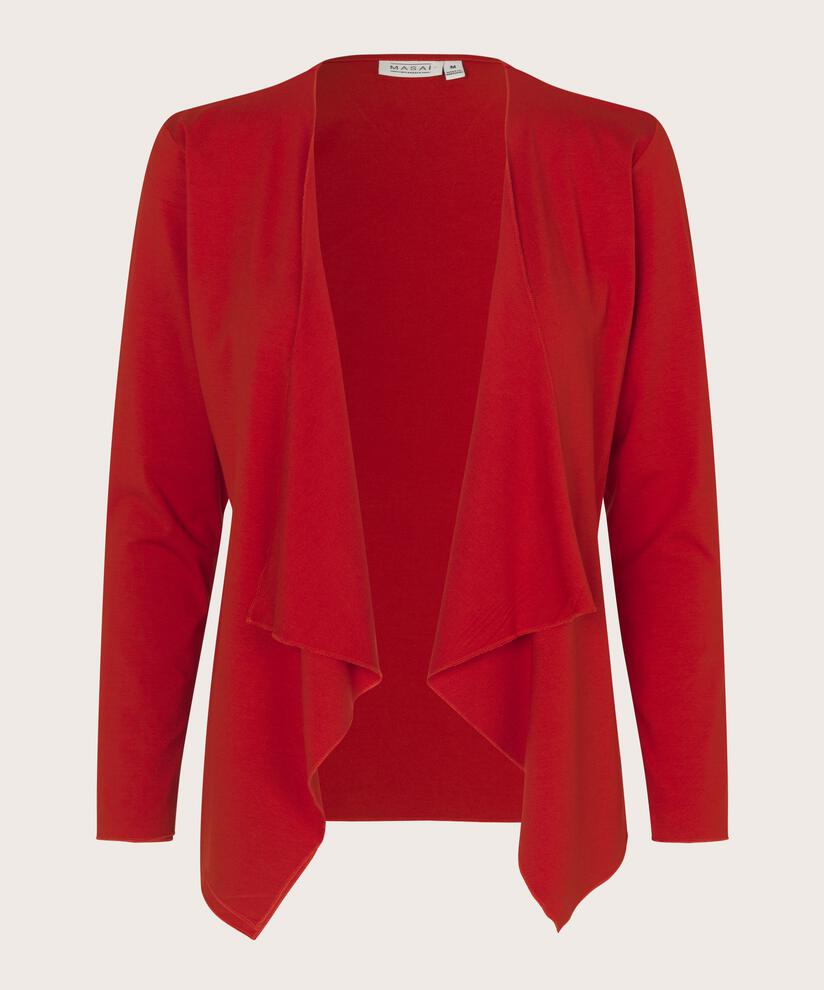 Itally JERSEY Cardigan, Goji Berry
