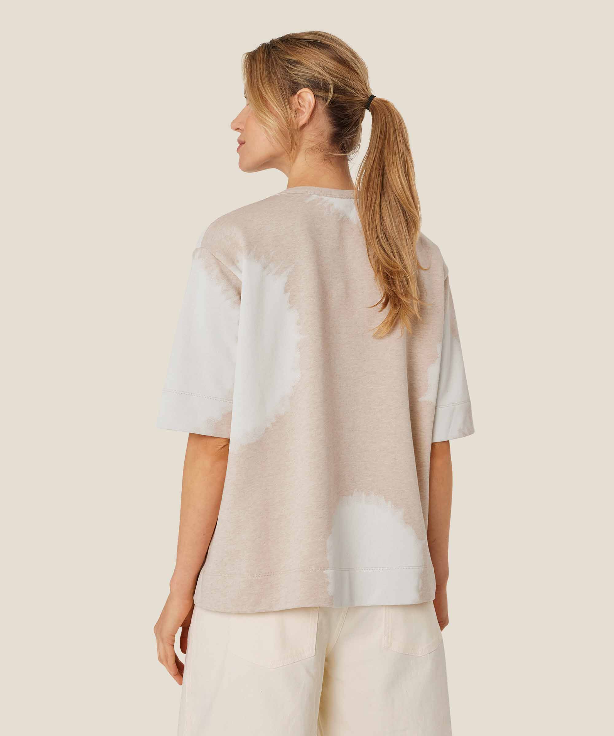 Dylcie JERSEY Top, Beige melange
