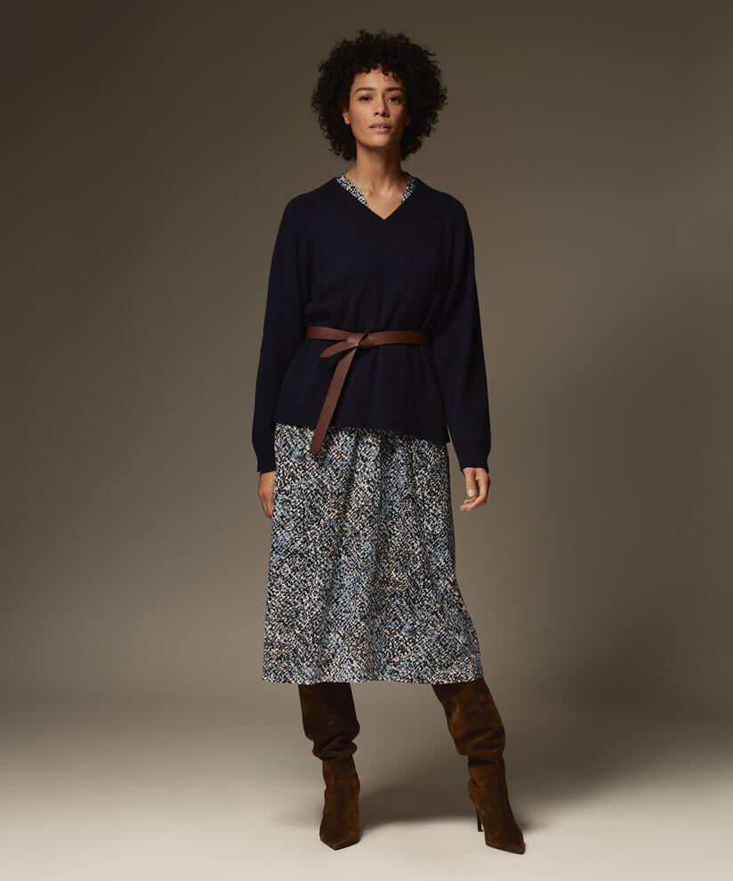 Fordane Jumper, Navy Blazer