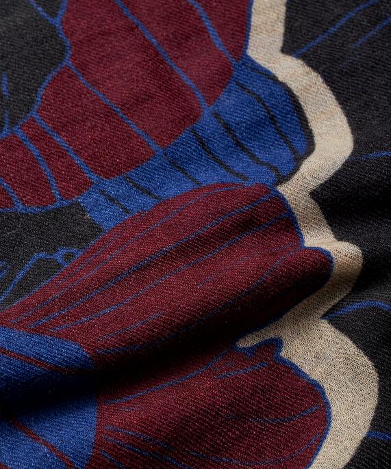 Astana Wool Scarf, Black