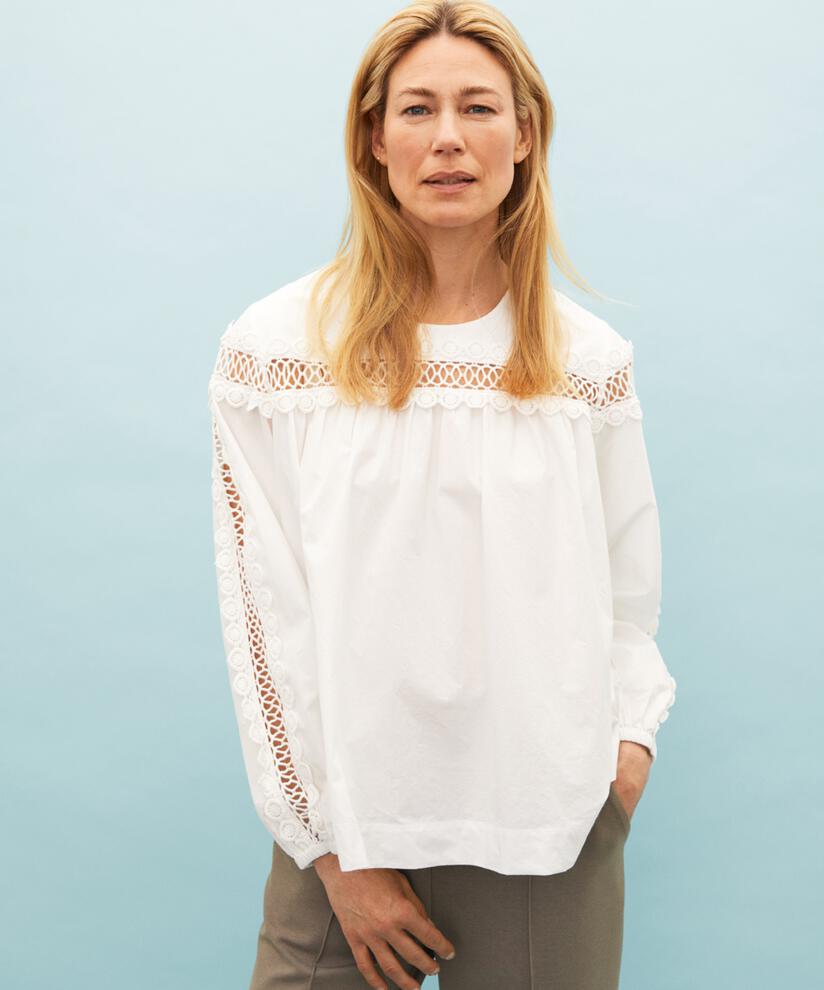Dru Blouse, White