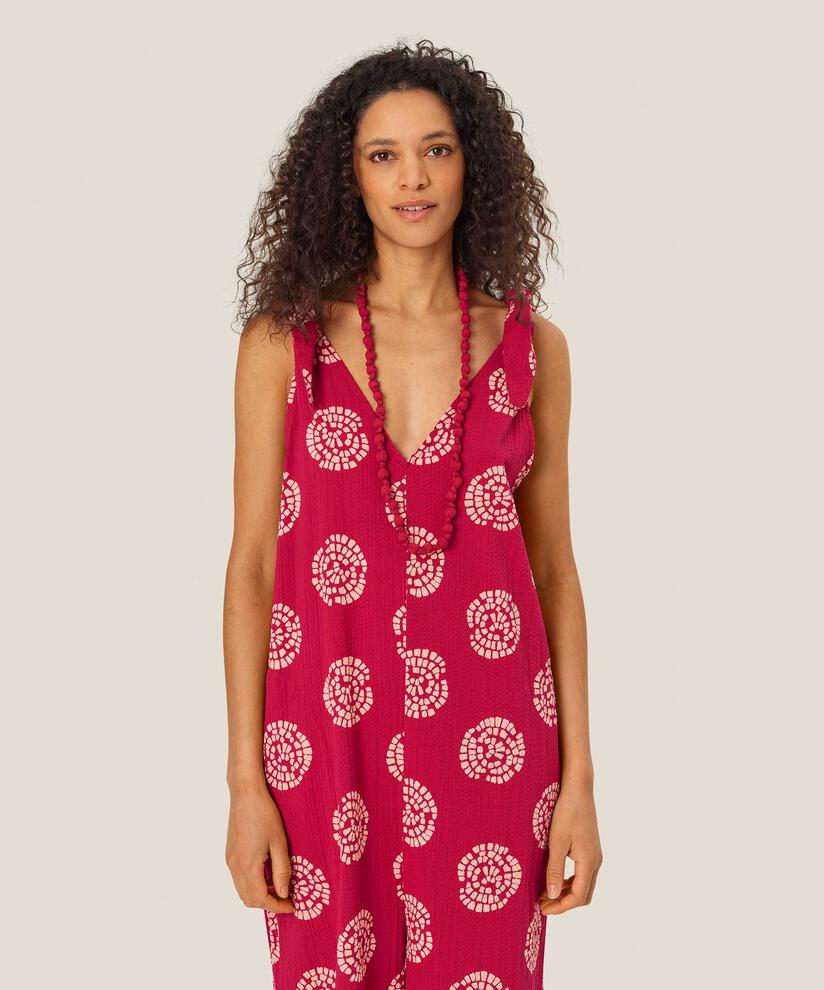 Remise Necklace, Mars Red