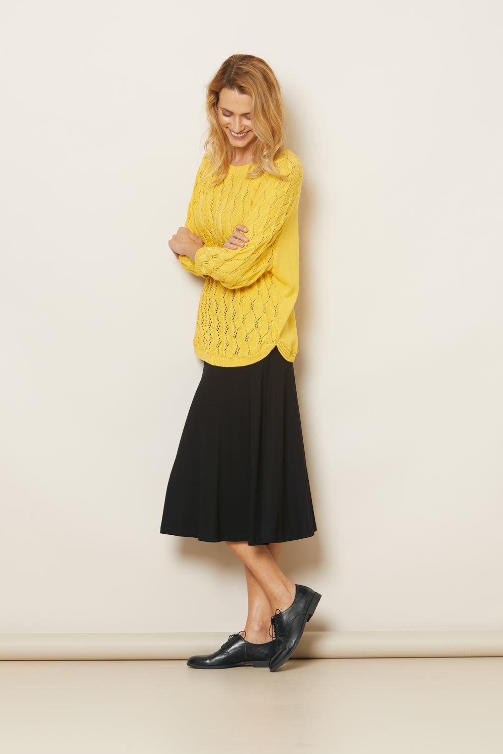 FATISSI TOP, Cream gold