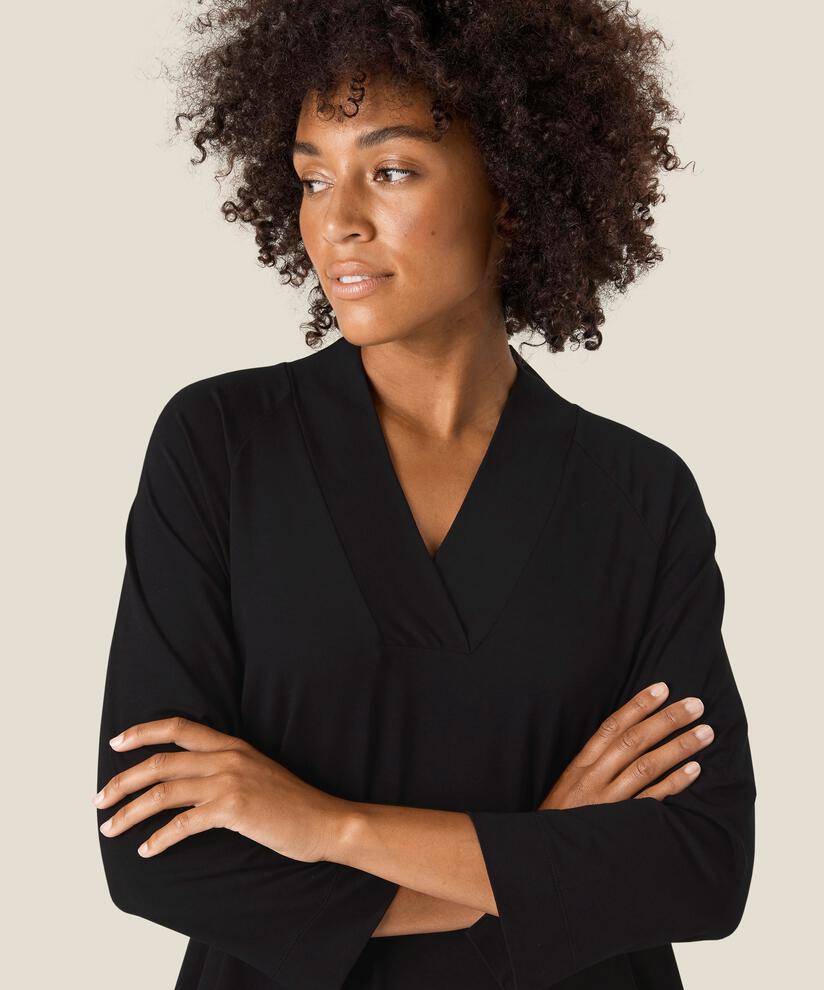 Gritta JERSEY Tunic, Black