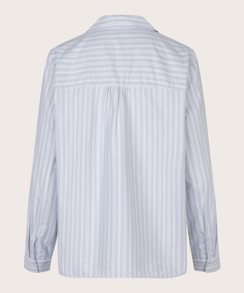 Isela Shirt, Blue Fog