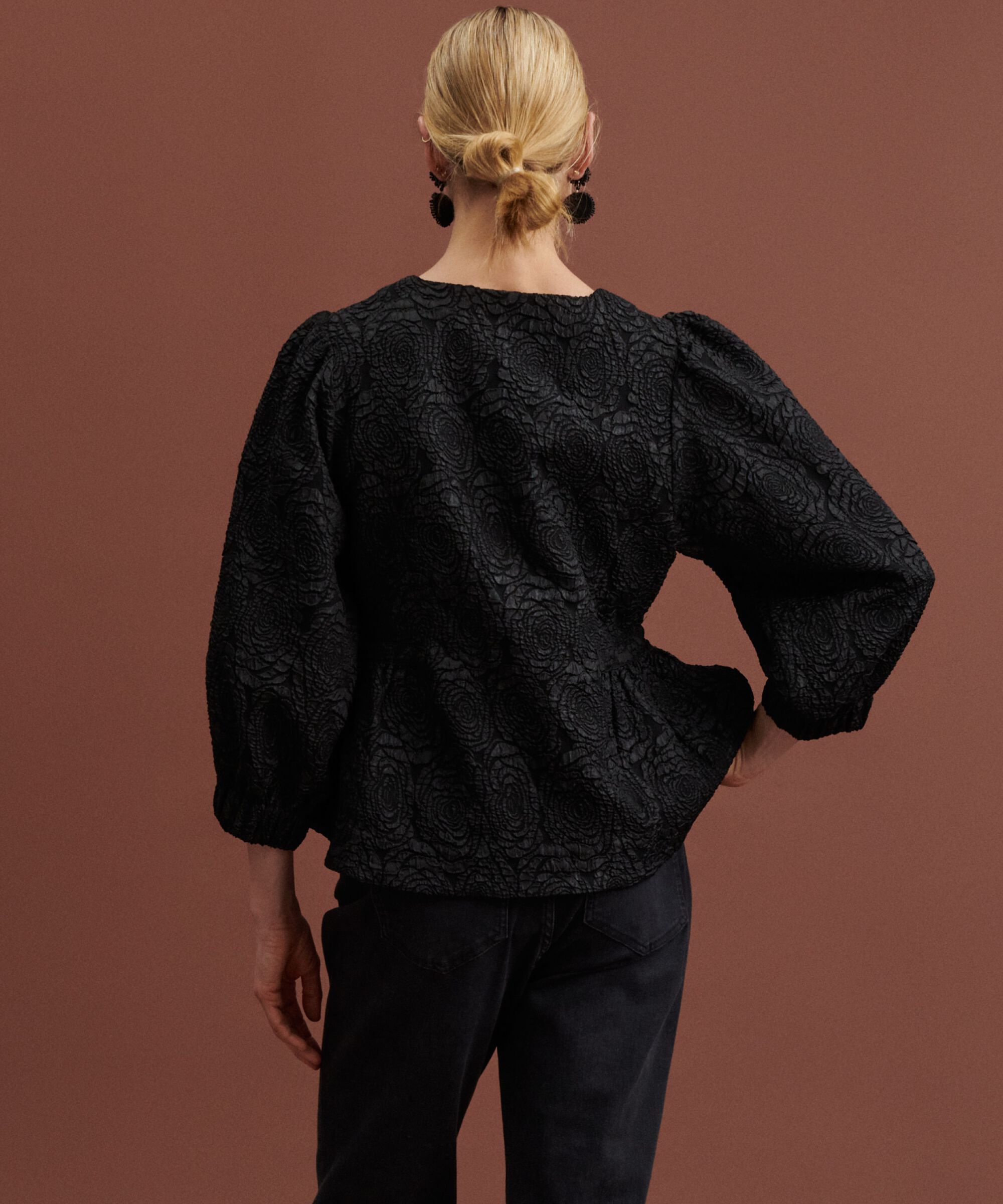 Bodalai Blouse, Black
