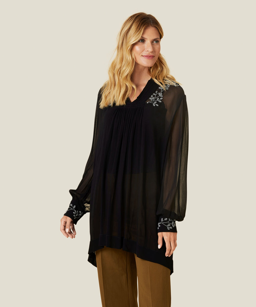GINNY TUNIC, Black