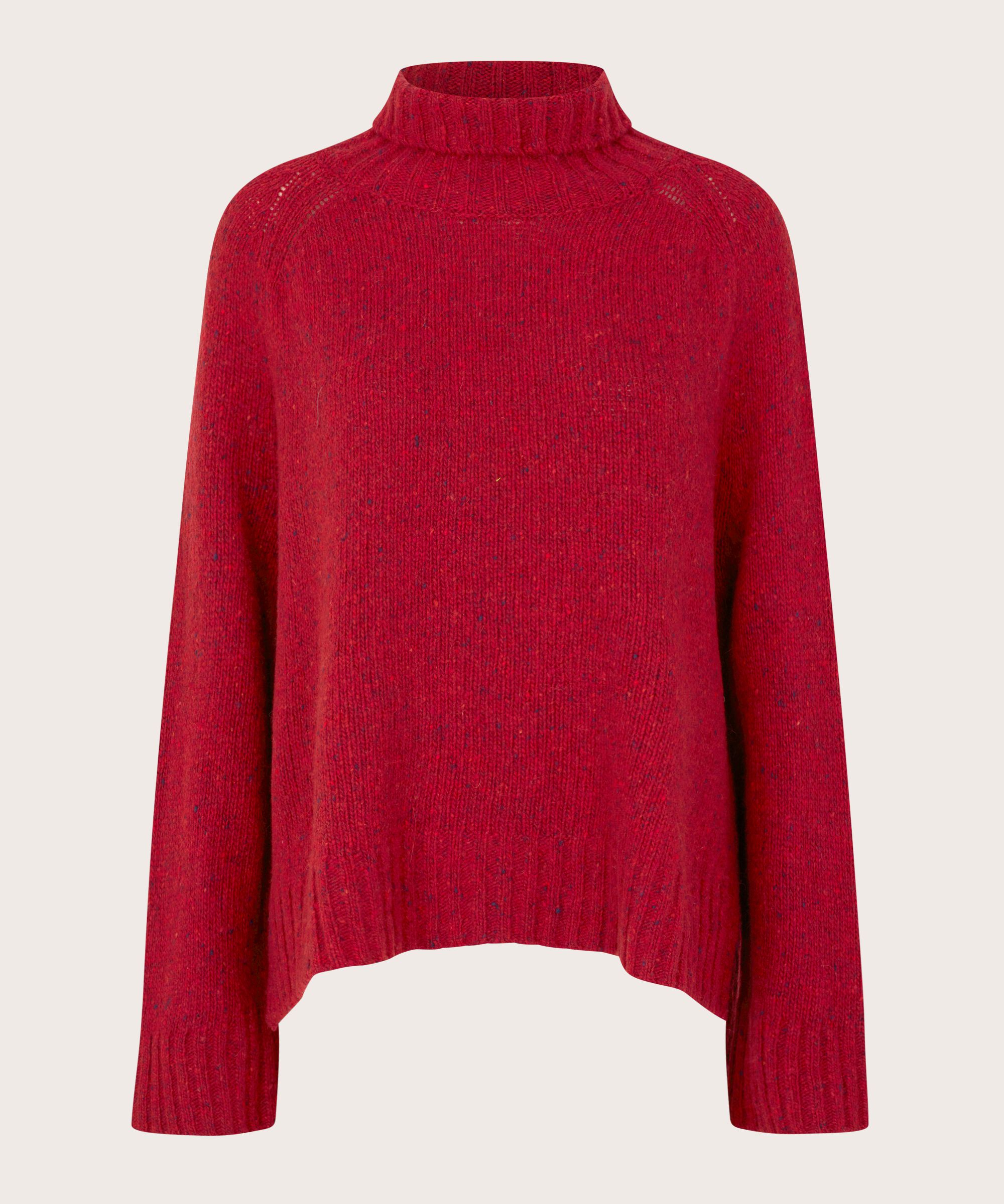 Fenoria Jumper, Red Dahlia