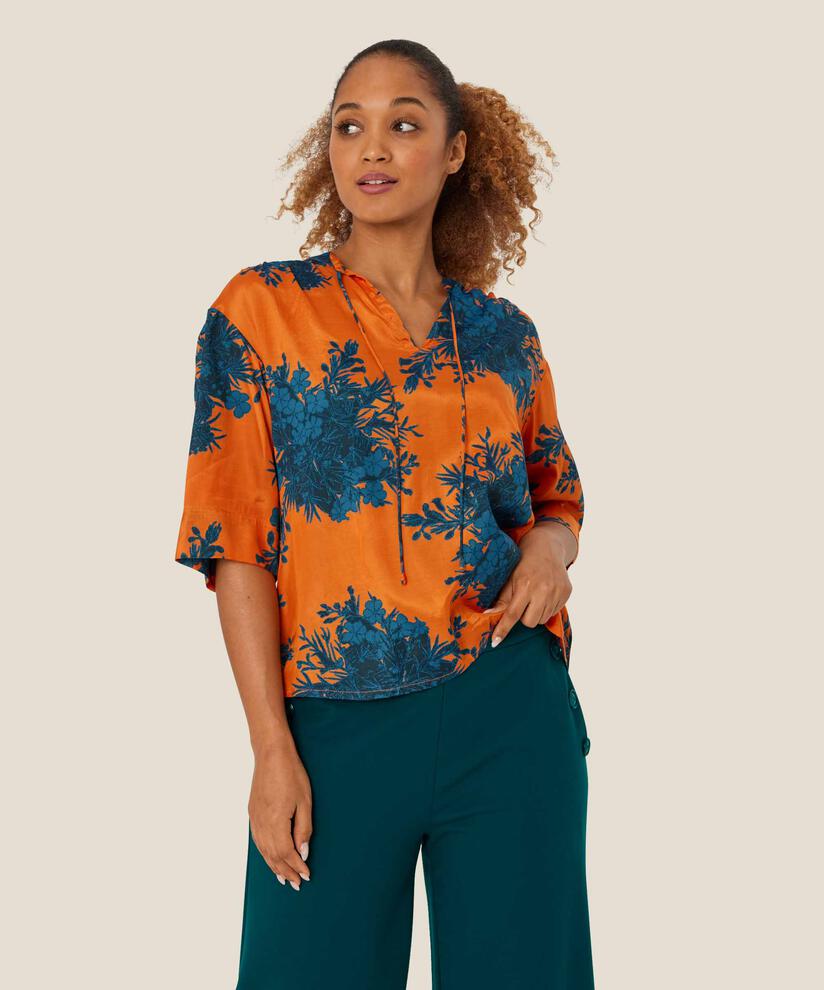 Boniti Blouse, Russ Orange