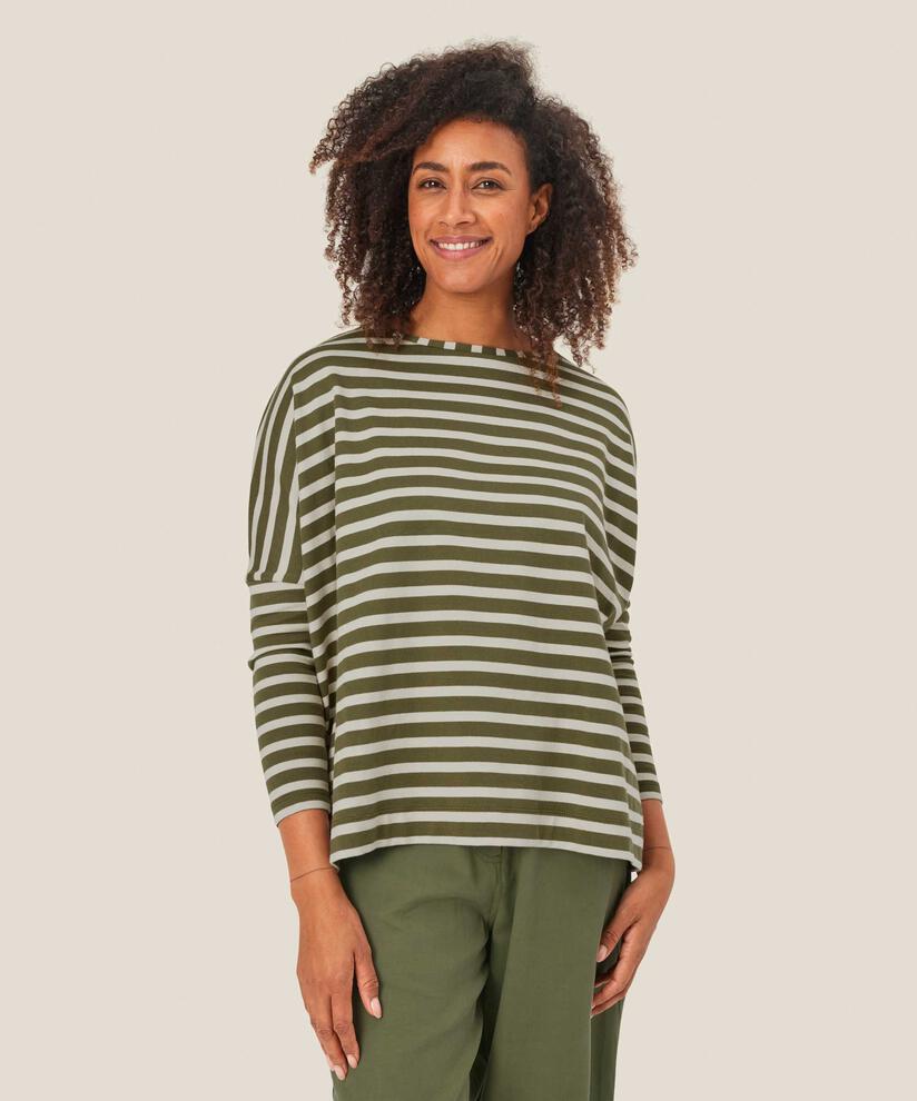 Barr JERSEY Top, D. Lichen Green