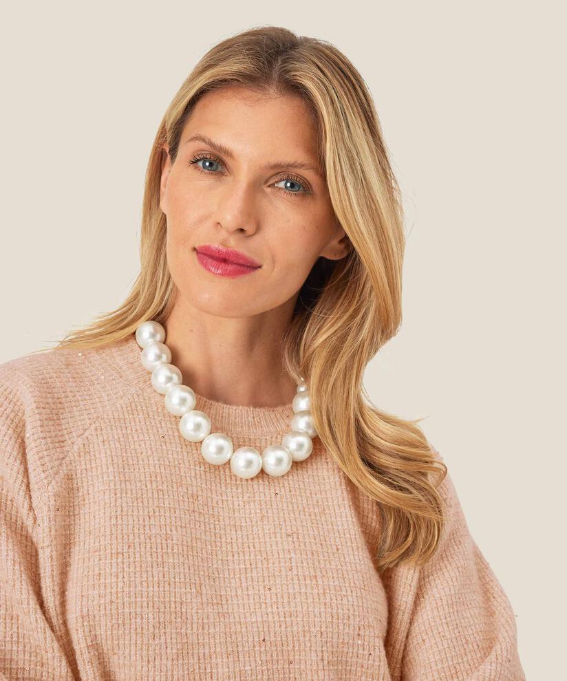 Rinba Necklace, Whitecap