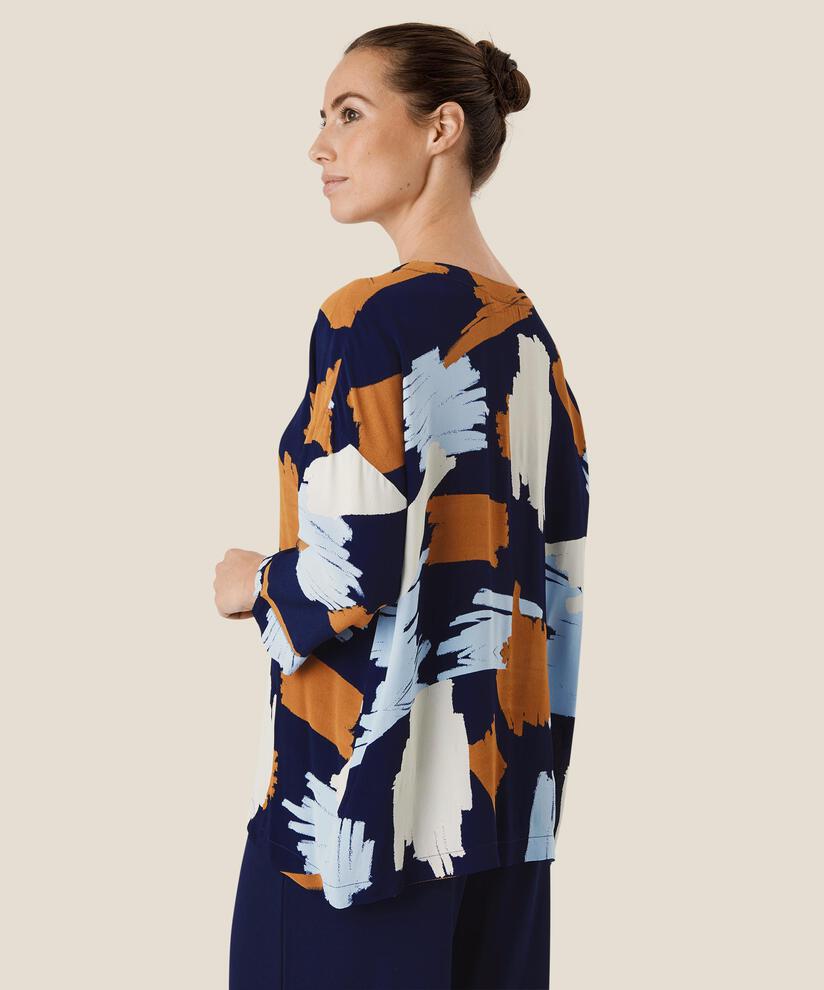 Becca Blouse, Maritime Blue
