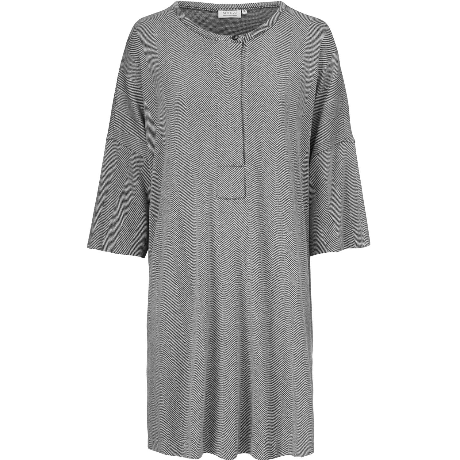 GRY TUNIC, D. Grey mel.