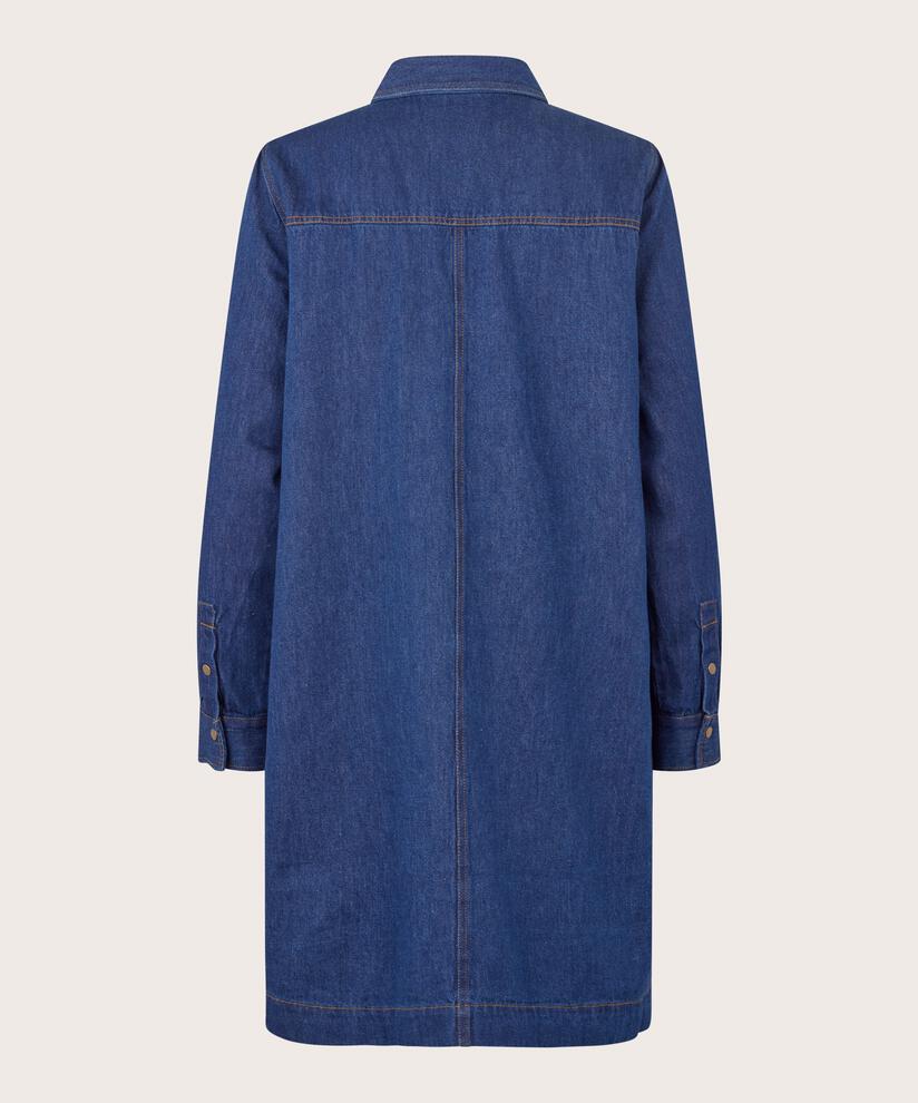 Ingelena Denim Shirt, Dark Denim