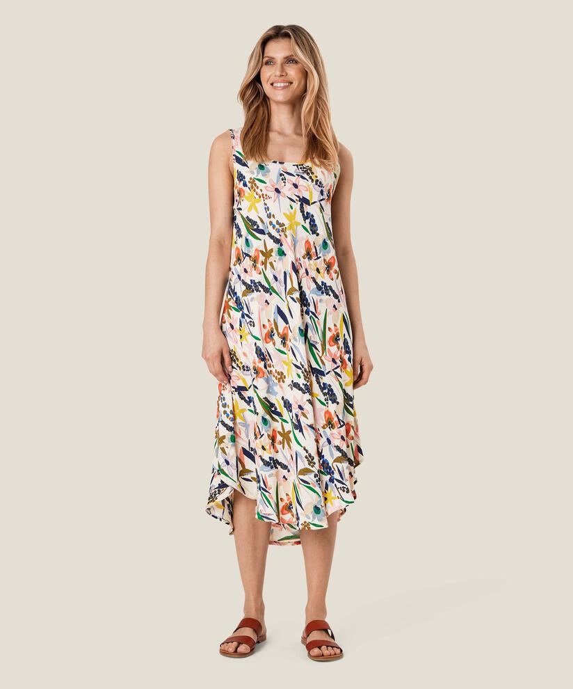 Oculla Dress, Whitecap