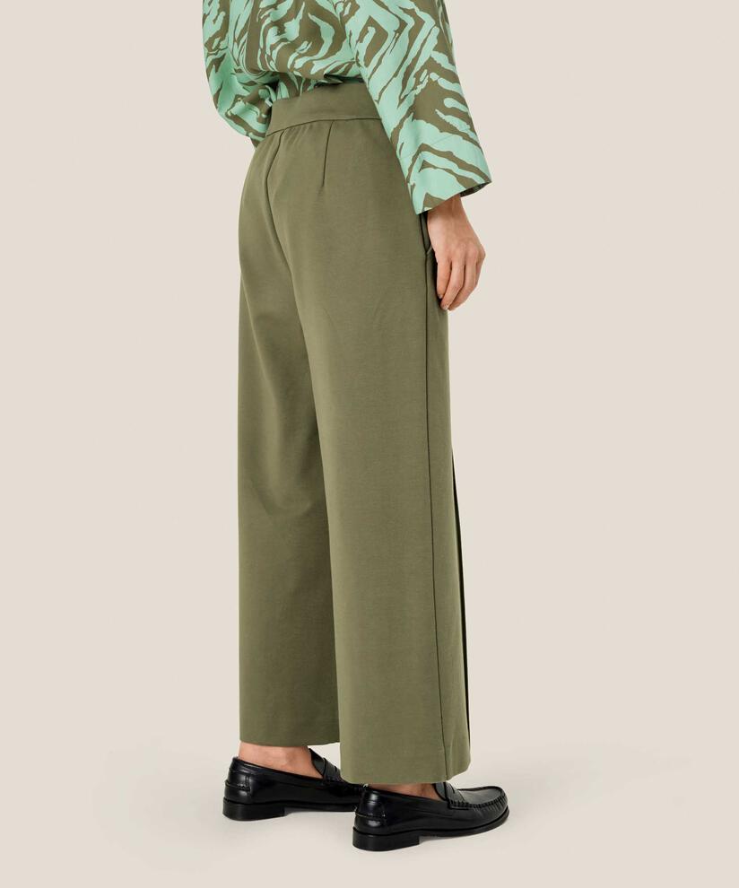 Piana JERSEY Trousers, D. Lichen Green