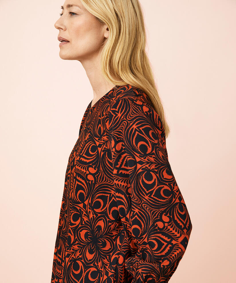 Drisa Blouse, Potters Clay