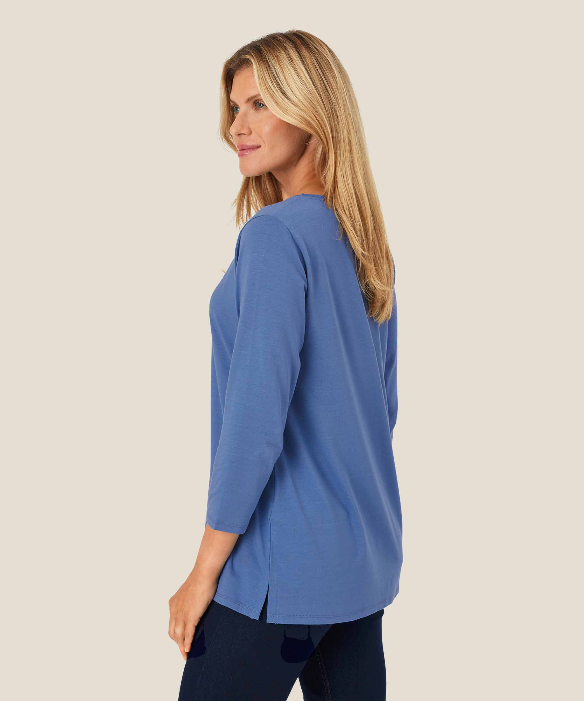 Cecille JERSEY Top, Federal Blue