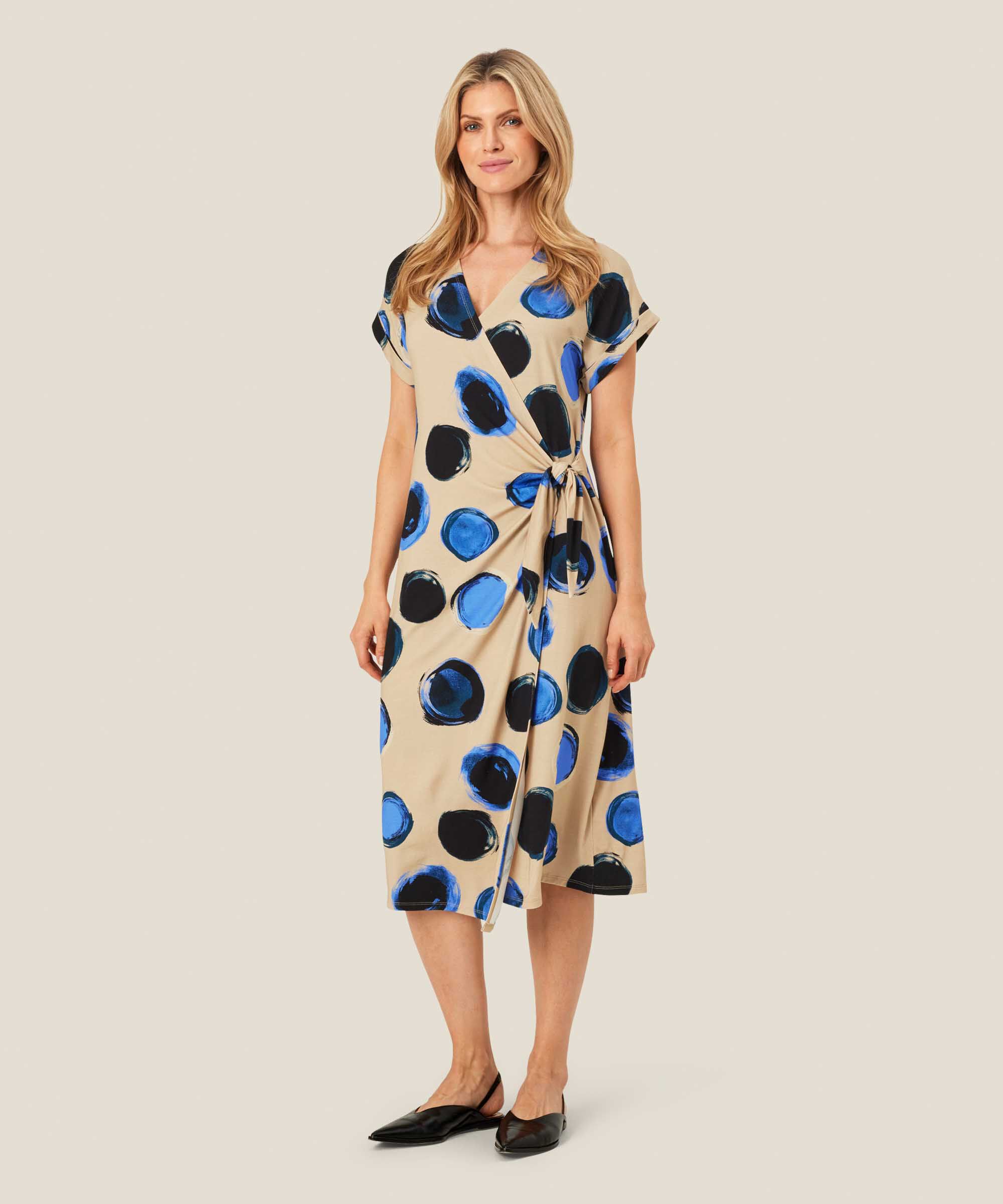 Orva JERSEY Dress, Ultramarine