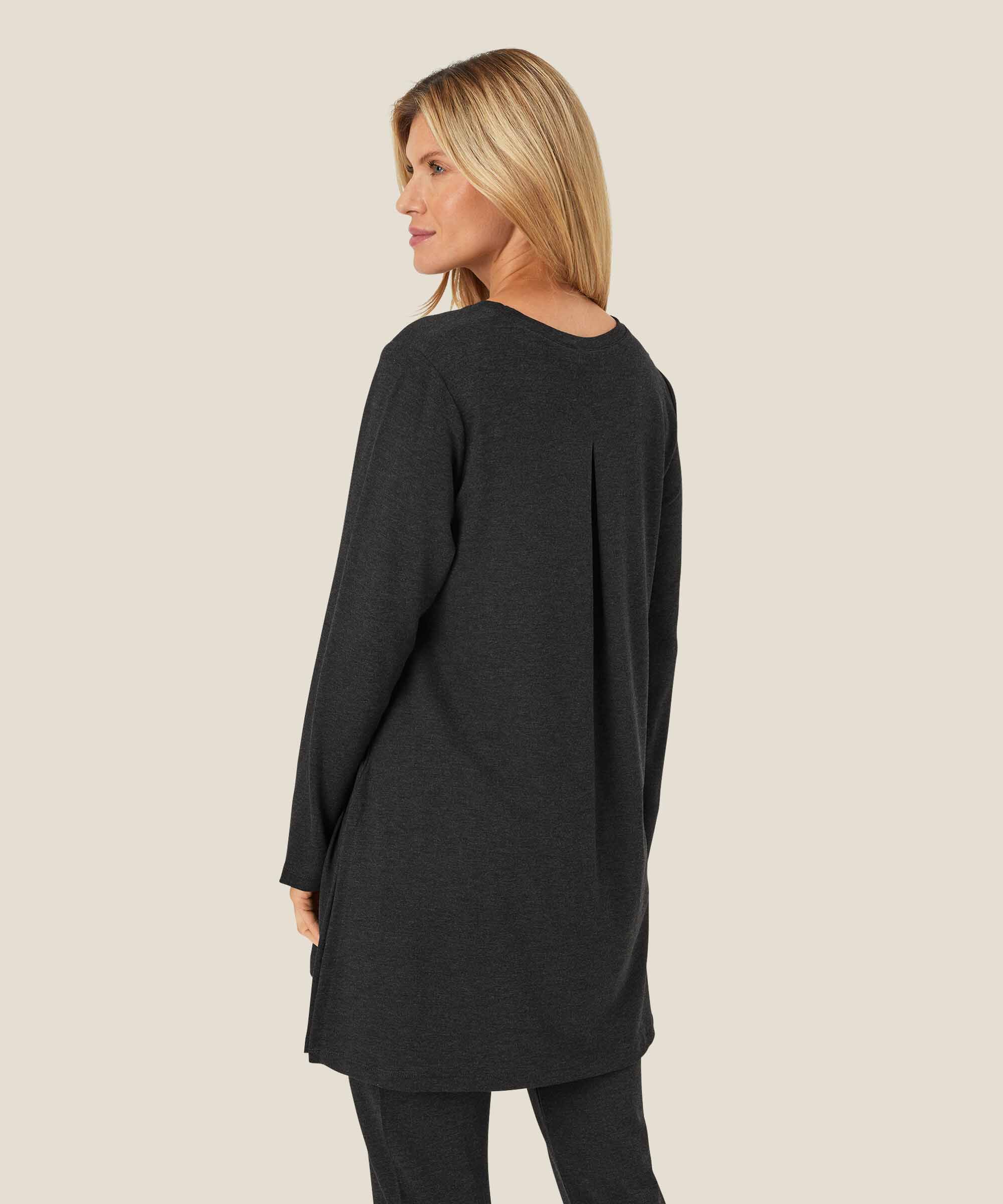 Glowie JERSEY Tunic, D. Grey mel.