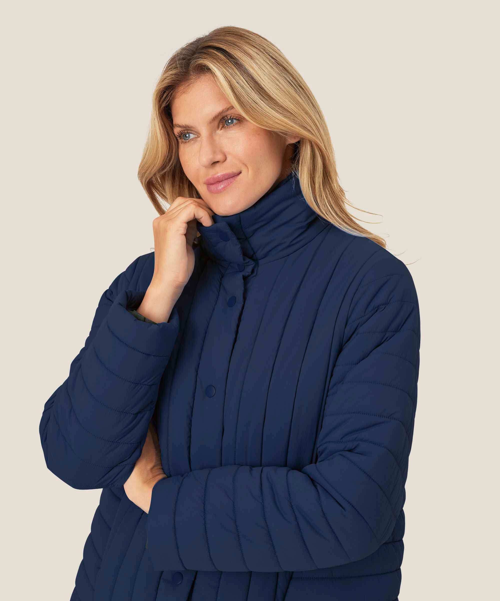 Takala Jacket, Navy Blazer