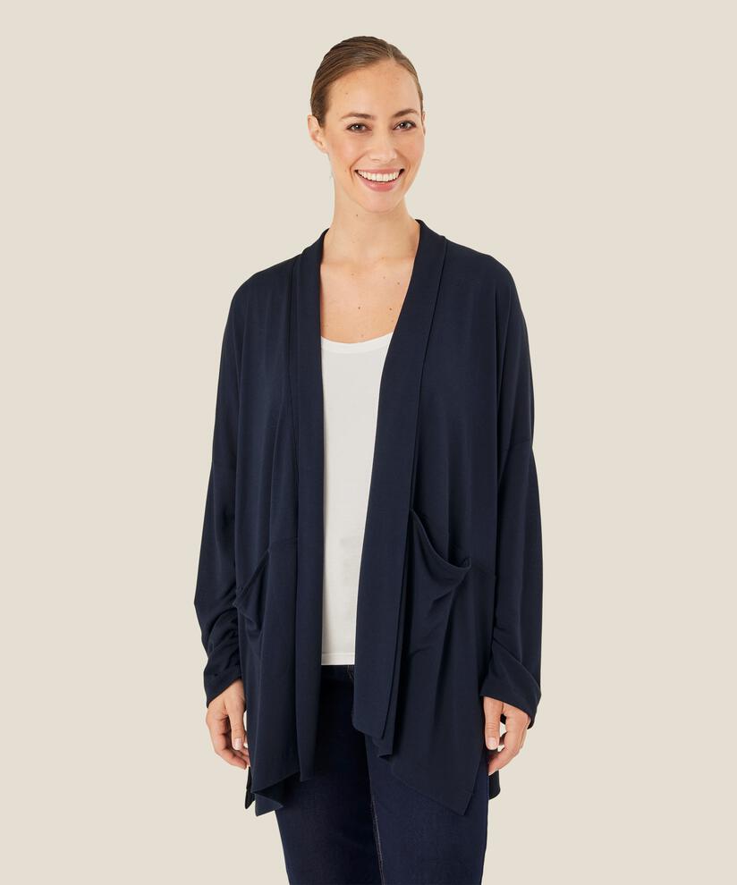 Joette JERSEY Cardigan, Navy