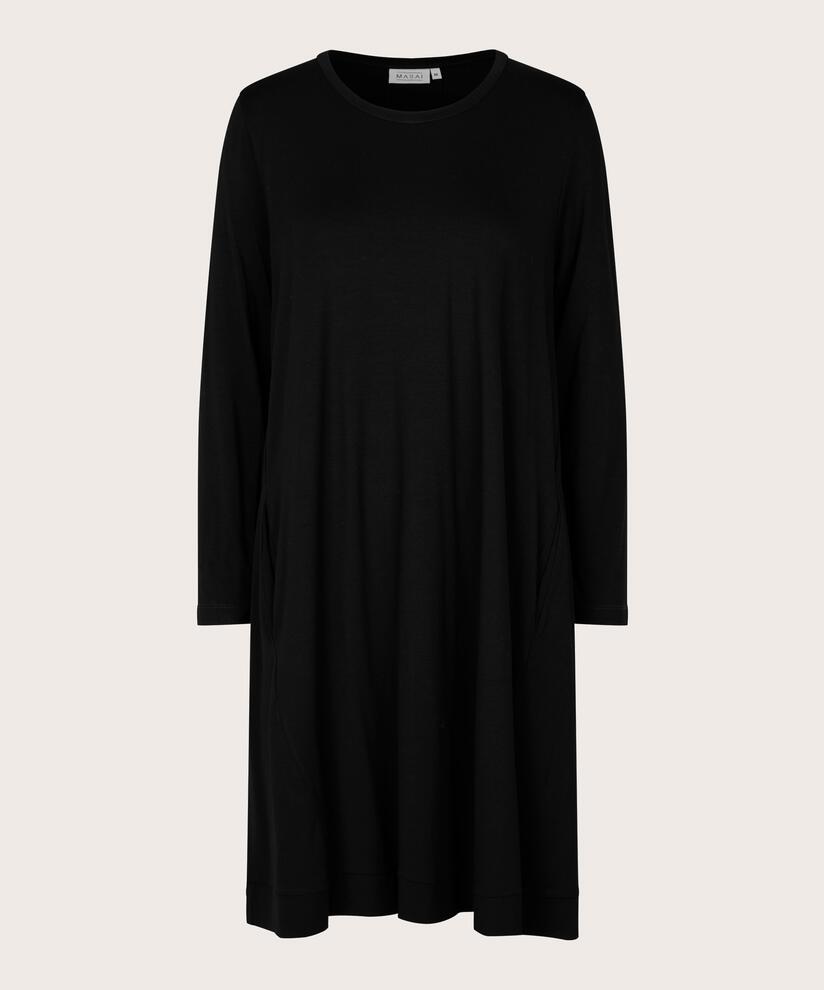NOPI JERSEY DRESS, Black