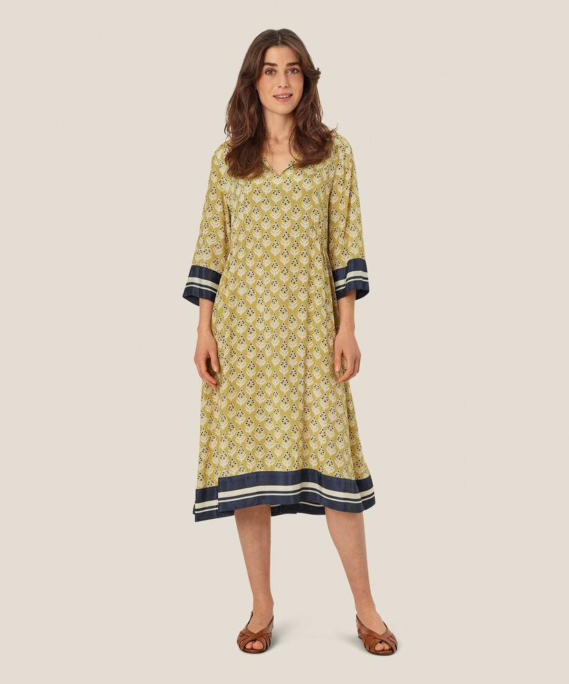 Norberta Dress, Burnish Gold