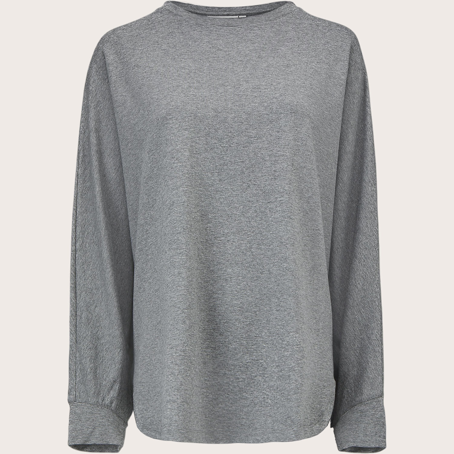 DEMA JERSEY TOP, M. Grey mel.