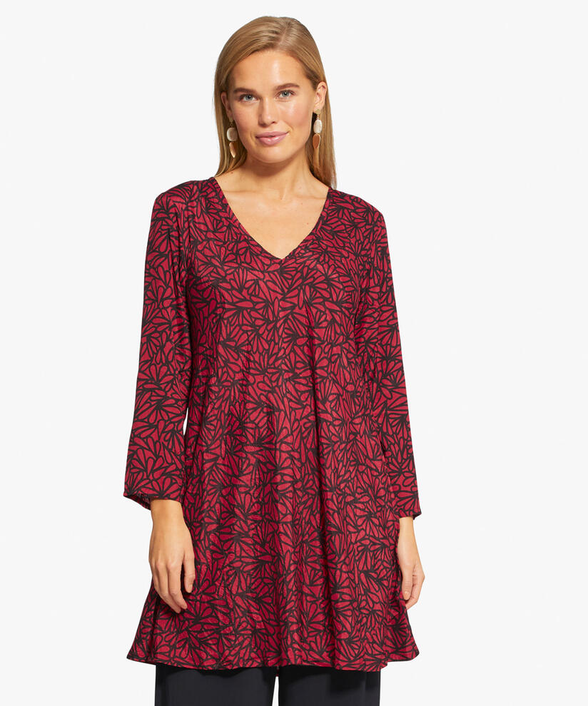 VEGA TUNIC, Scarlet Sage