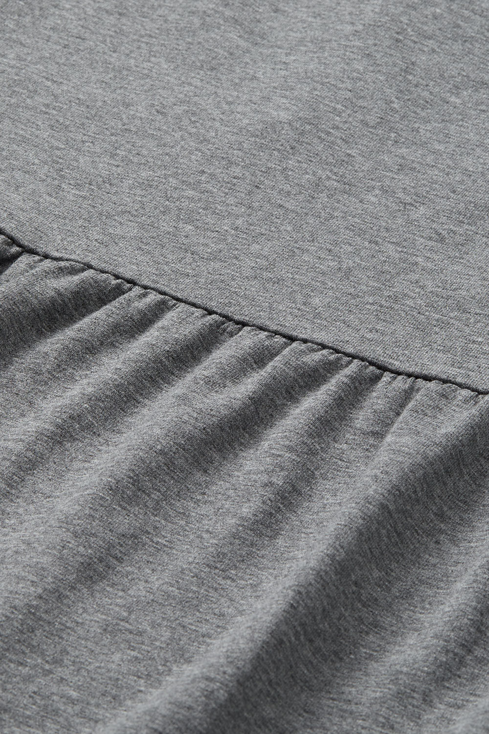 DEMA JERSEY TOP, M. Grey mel.