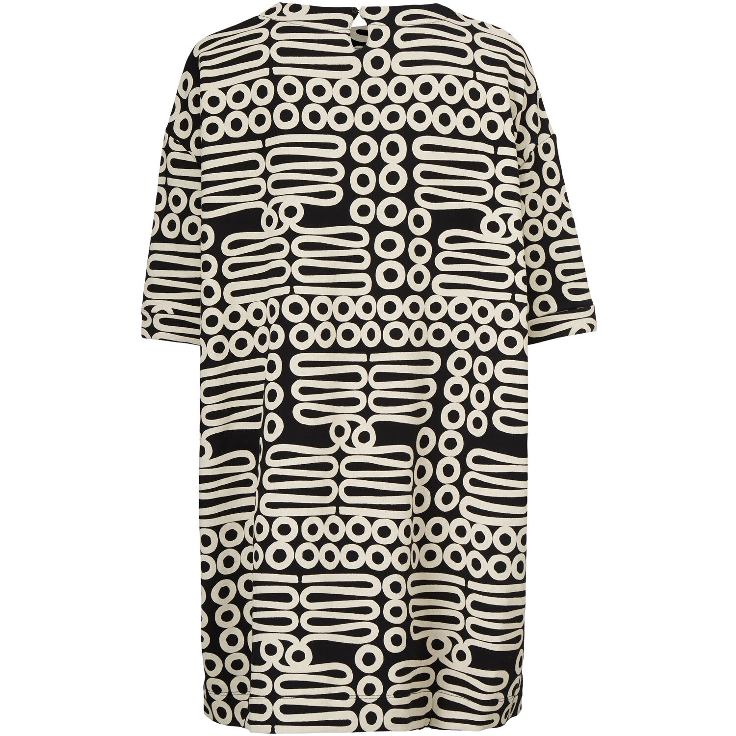 GASLA JERSEY TUNIC, Black