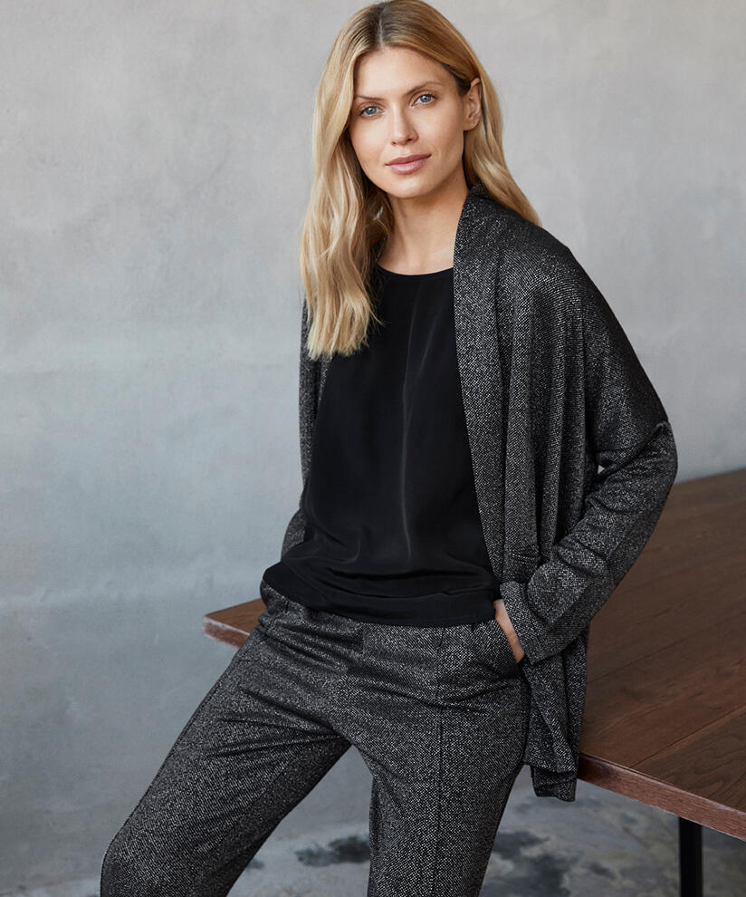 PAQUITA JERSEY LEGGINGS, Black, hi-res