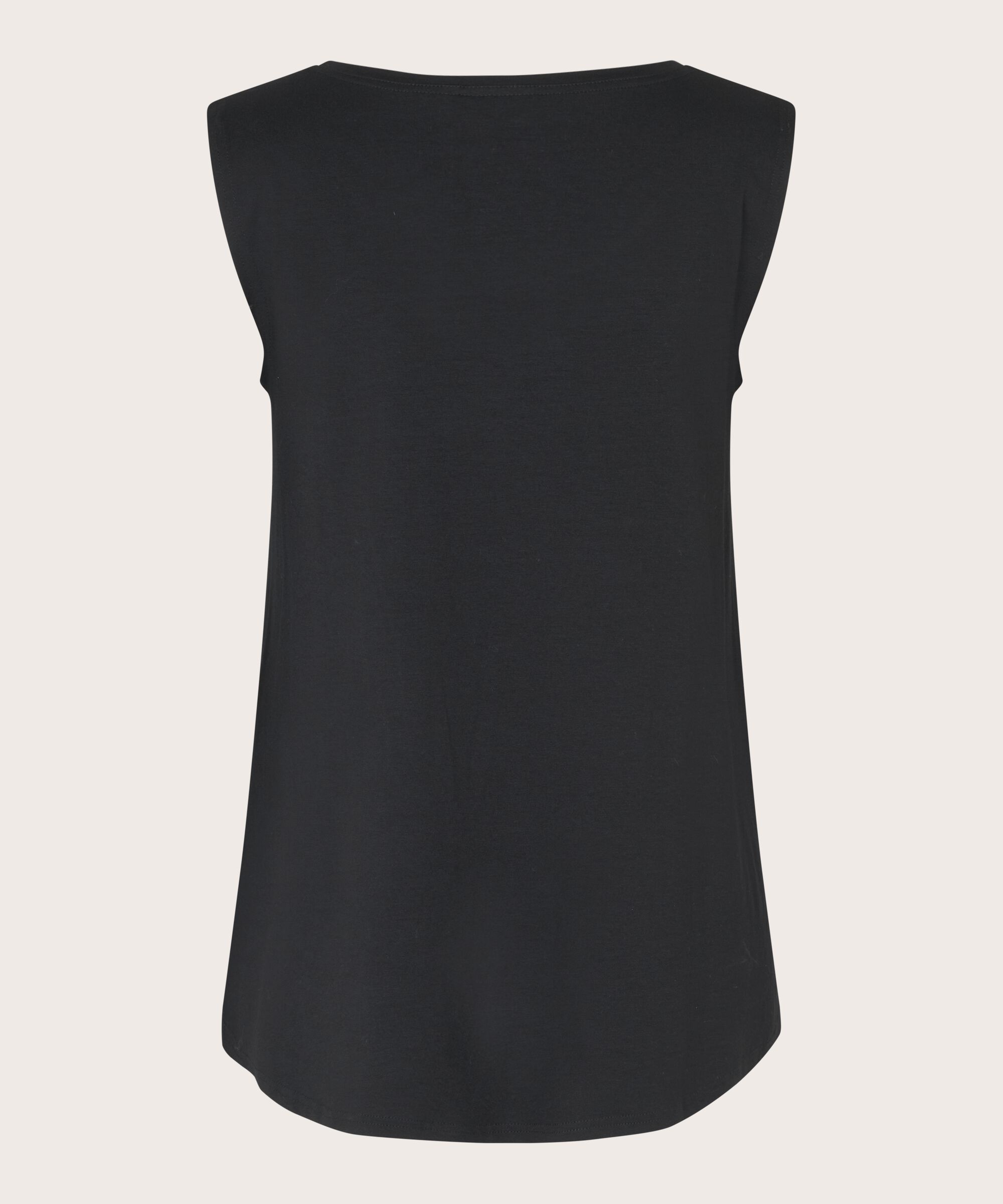 Elisa JERSEY Top, Black