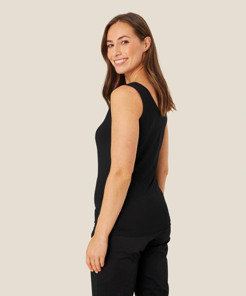 Els JERSEY Top, Black