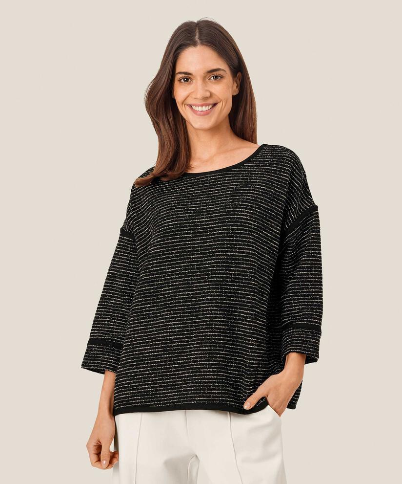 Briella JERSEY Top, Black