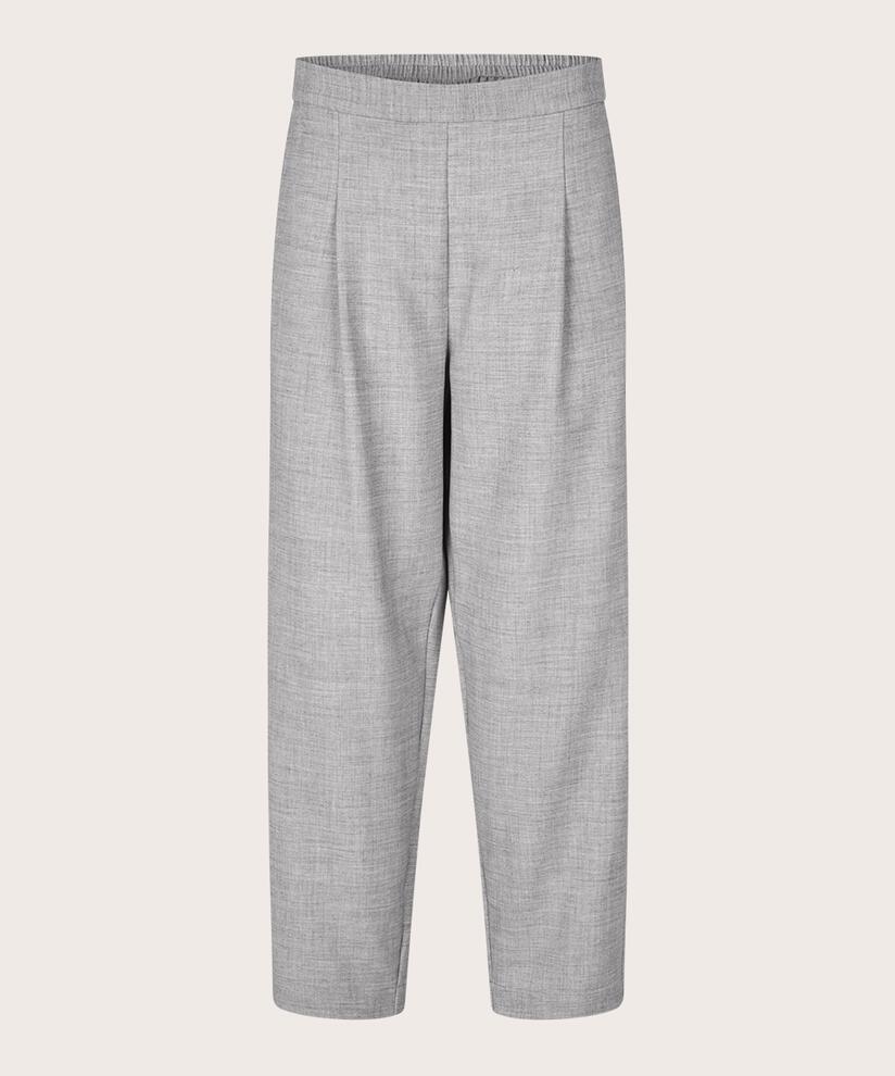 Parker Trousers, L. Grey mel.