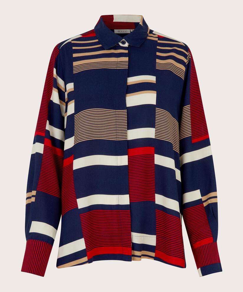 Ingala Shirt, Maritime Blue