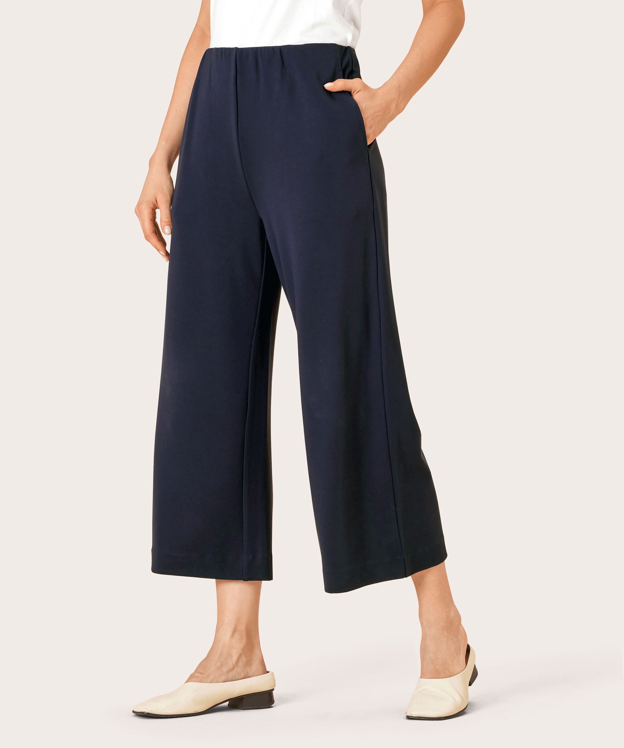 Piri JERSEY Trousers, Navy