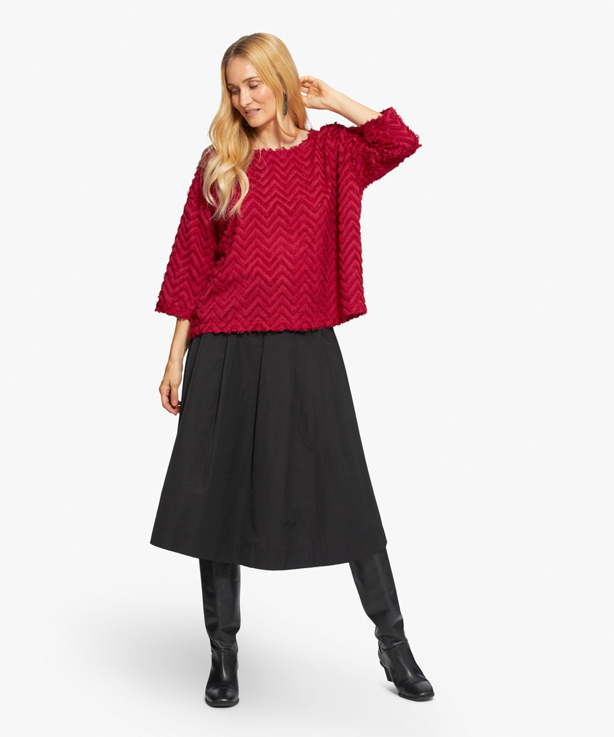 SALLINE SKIRT, Black