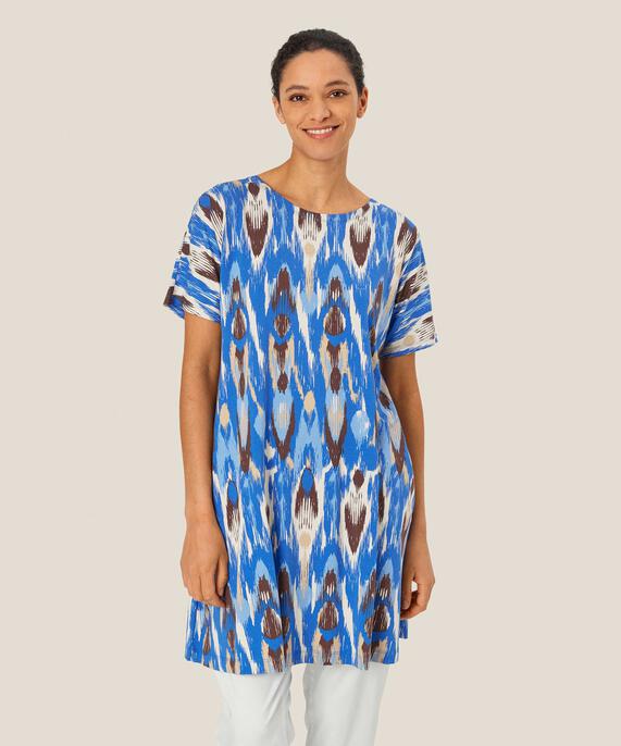 Gertie JERSEY Tunic, Nebulas Blue