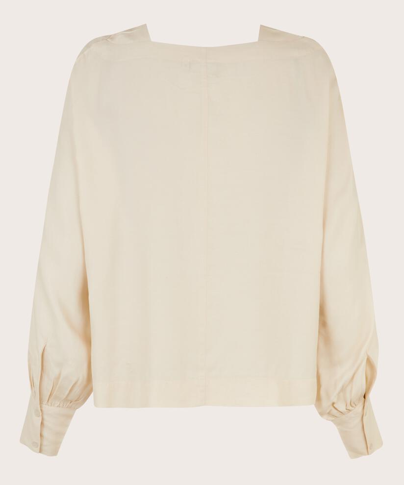 Dysis Blouse, Whitecap