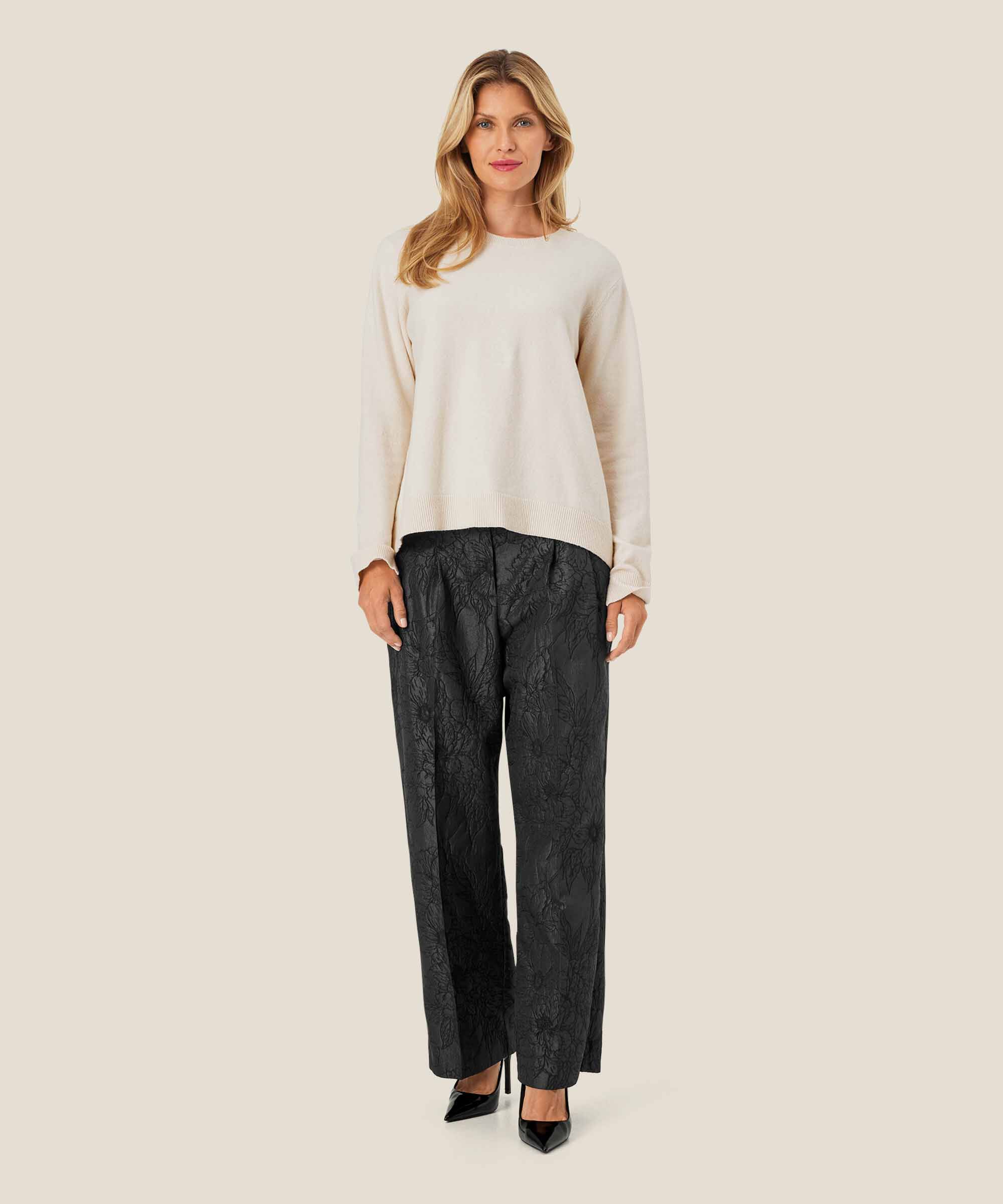 Perlias Trousers, Black