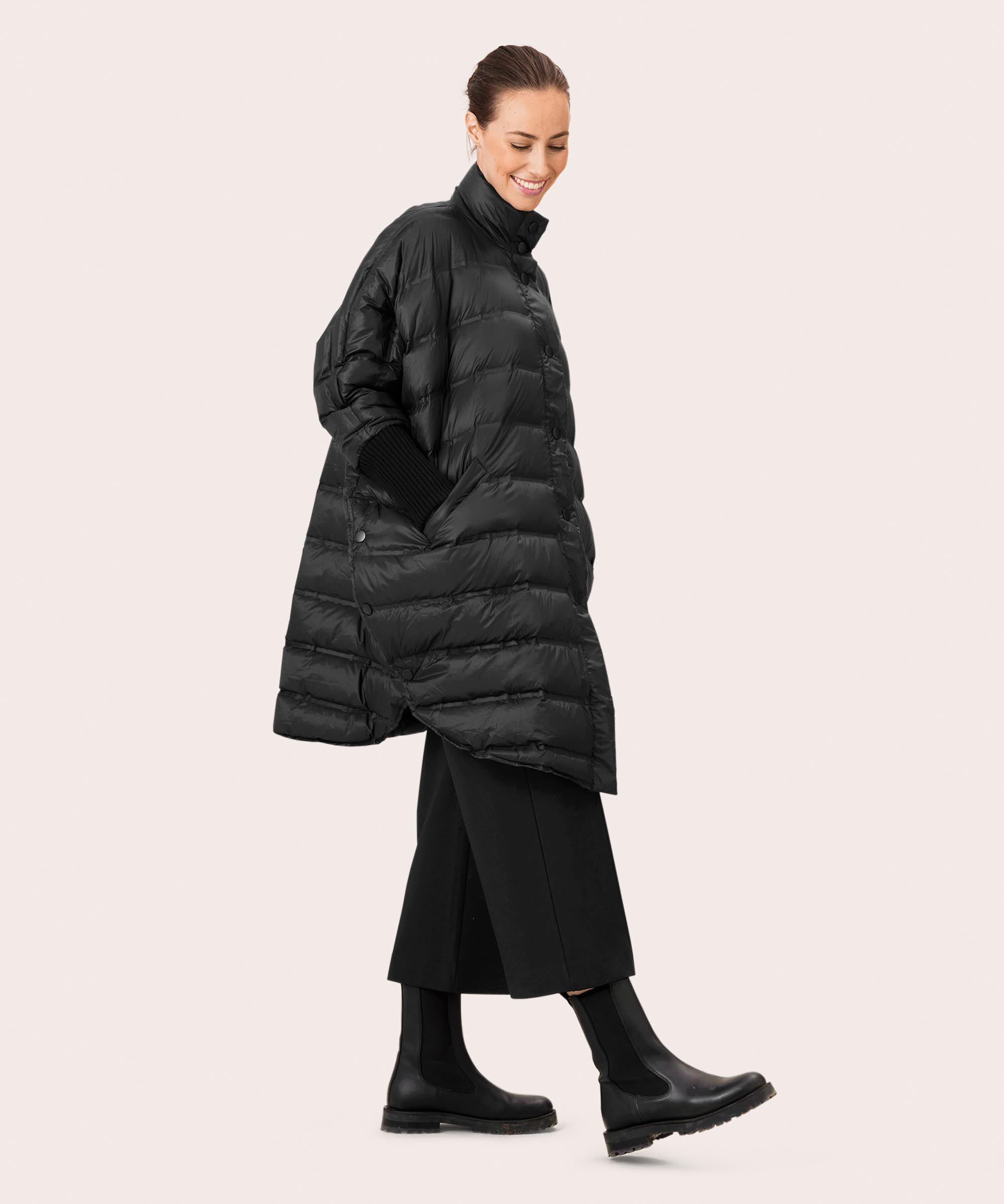 Tilda Down Coat, Black