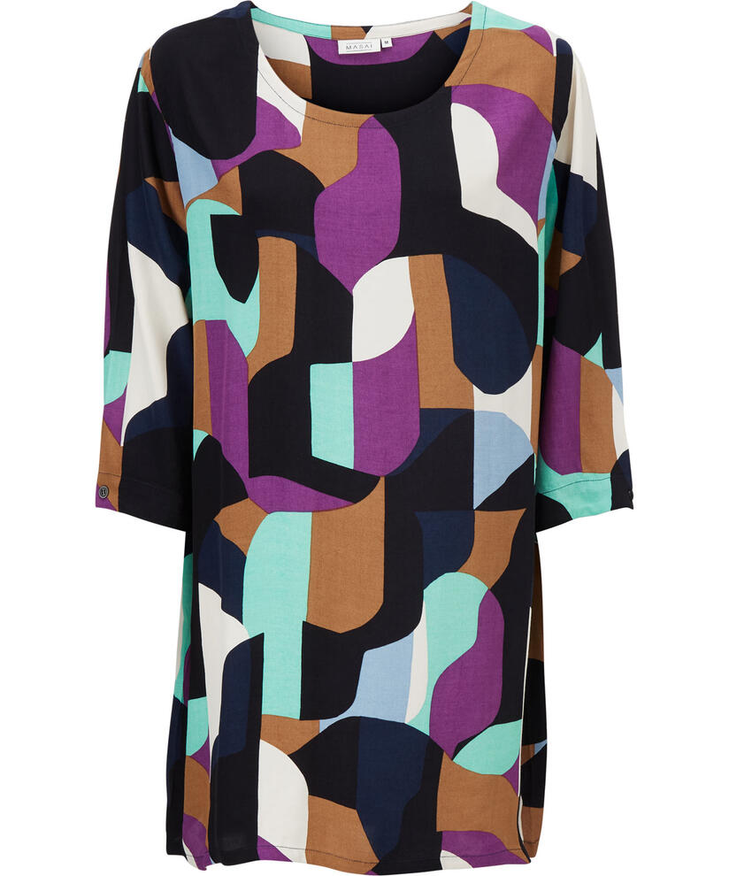 GARNETTA TUNIC, Sunset Purple
