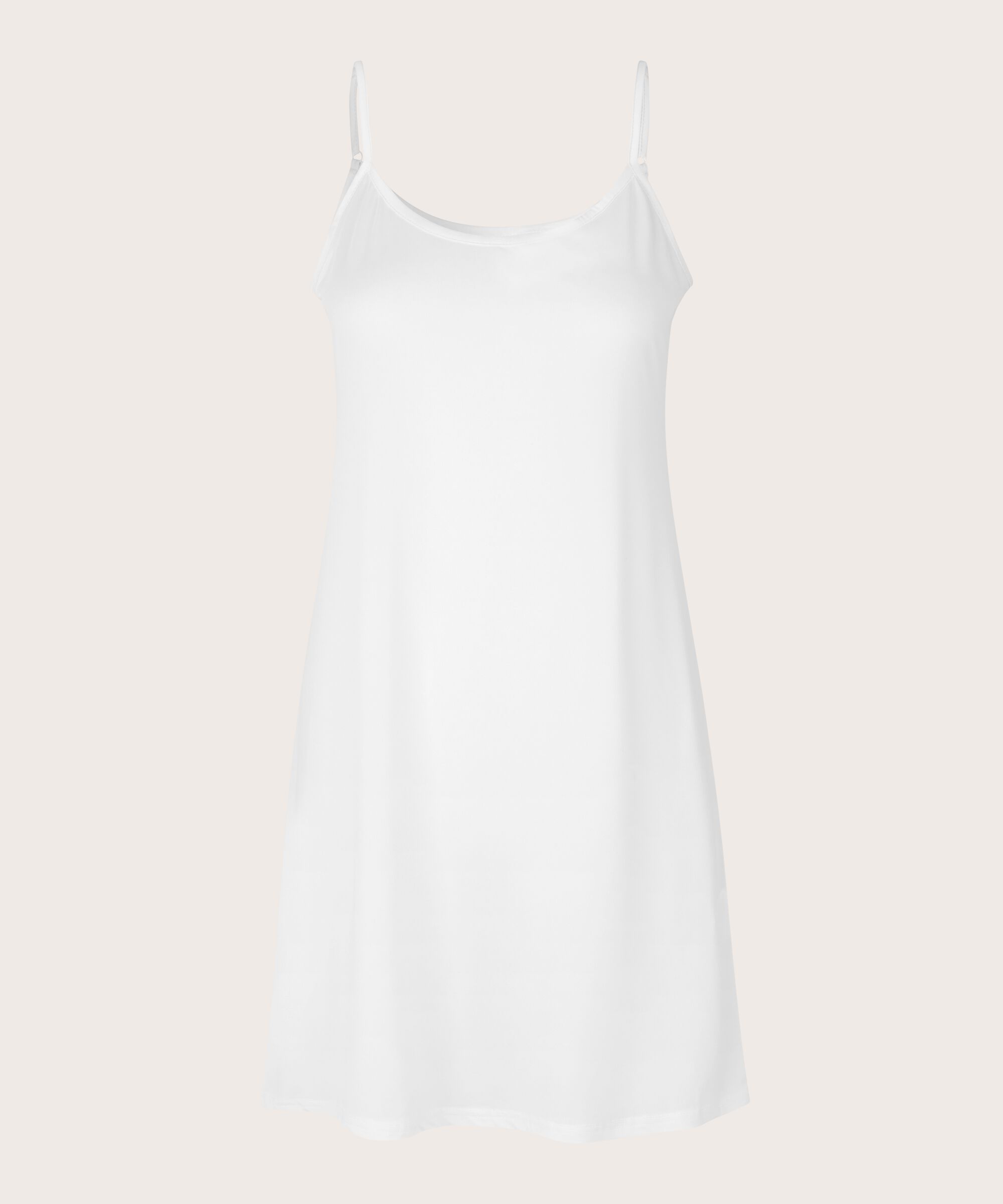 Helle Jersey Slip Dress, Cream
