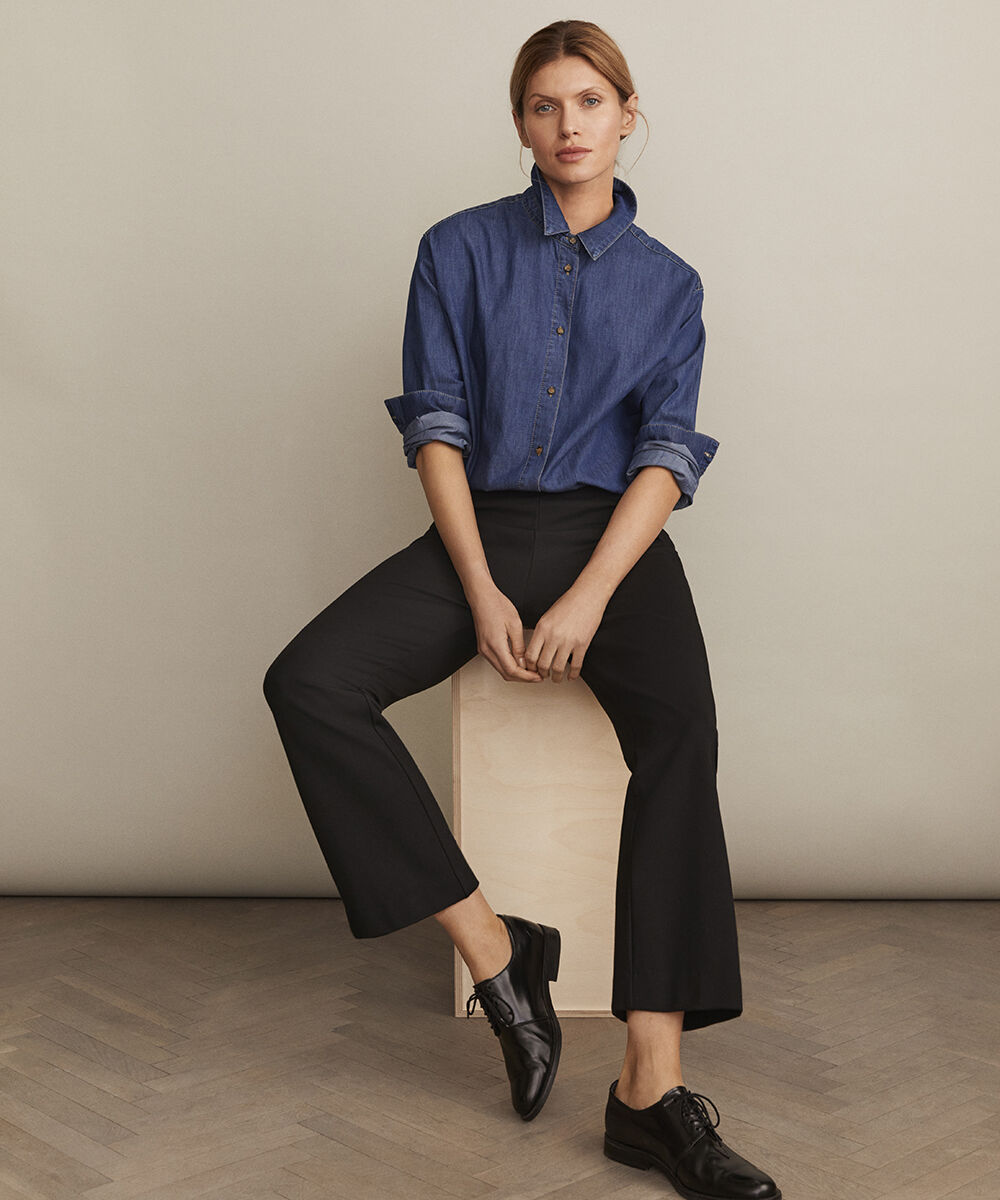 Paba JERSEY Trousers, Black