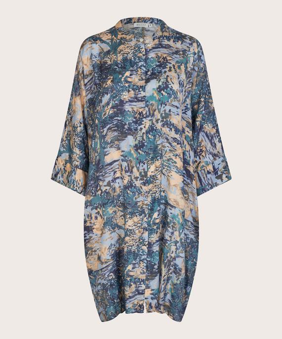 Iosetta Shirt Dress, Teal