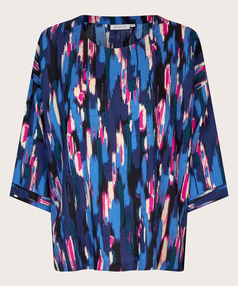 Becca Blouse, Federal Blue