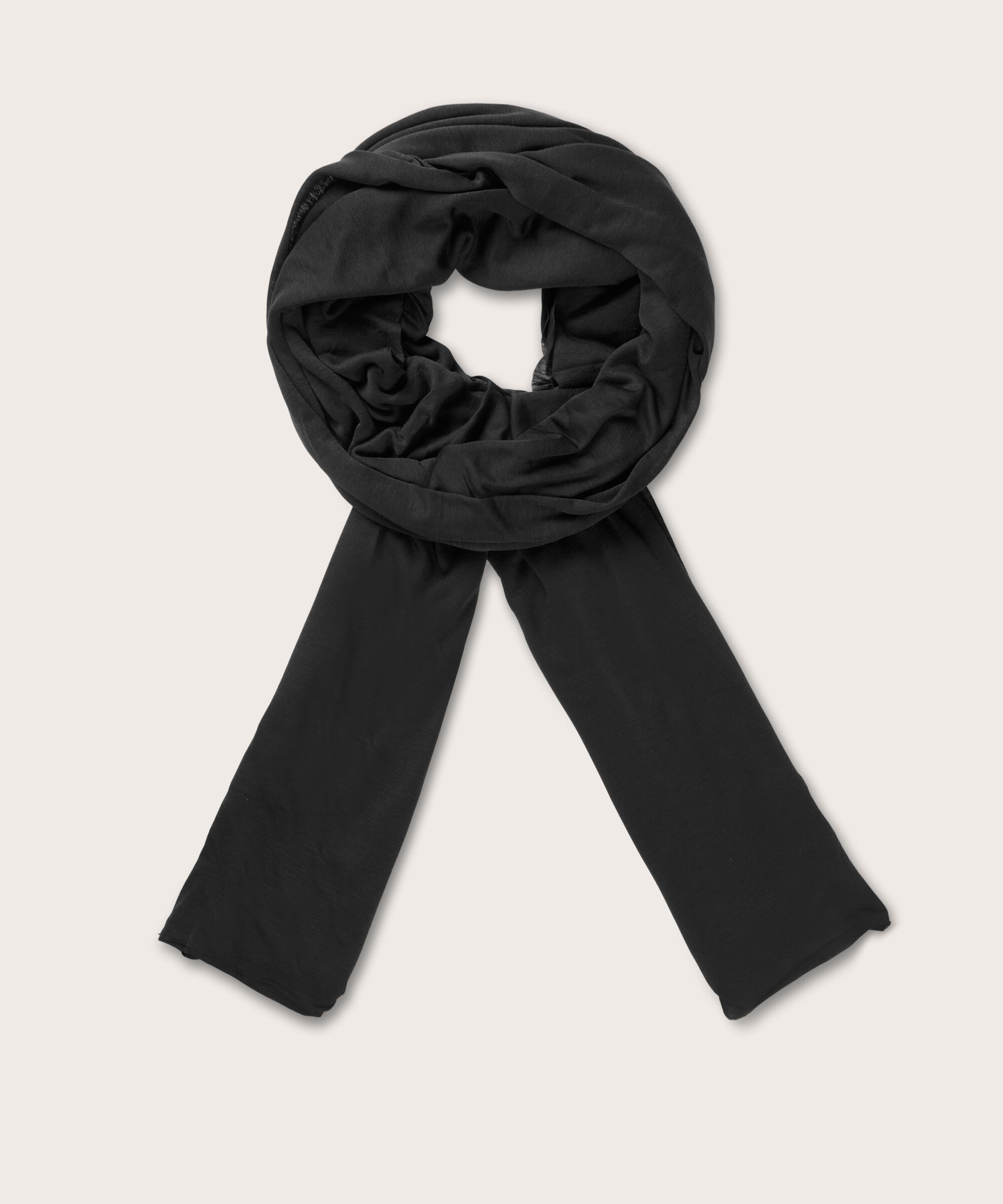 Amega JERSEY Scarf, Black